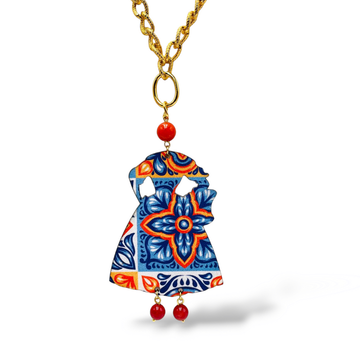 Silk Doll Necklace