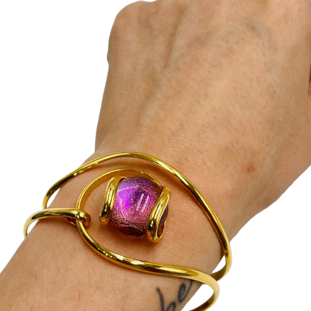 Precious Murano Blue Crystal Bracelet