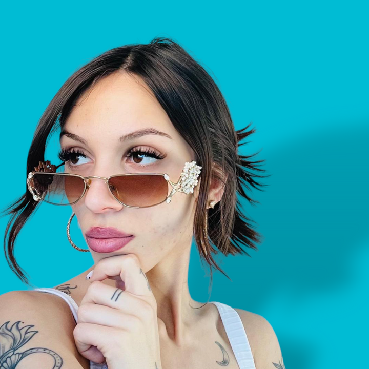 Occhiale gioiello - Modello diva