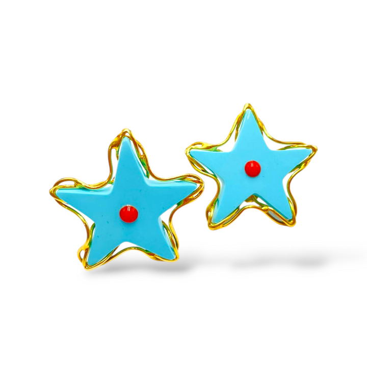 star earrings