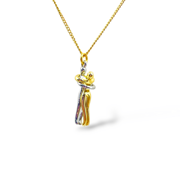 End of collection - Nickel free steel hug necklace