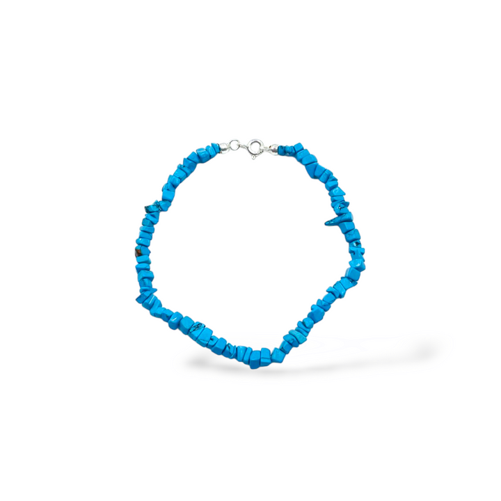 Coral cupolini bracelet mounted on silver