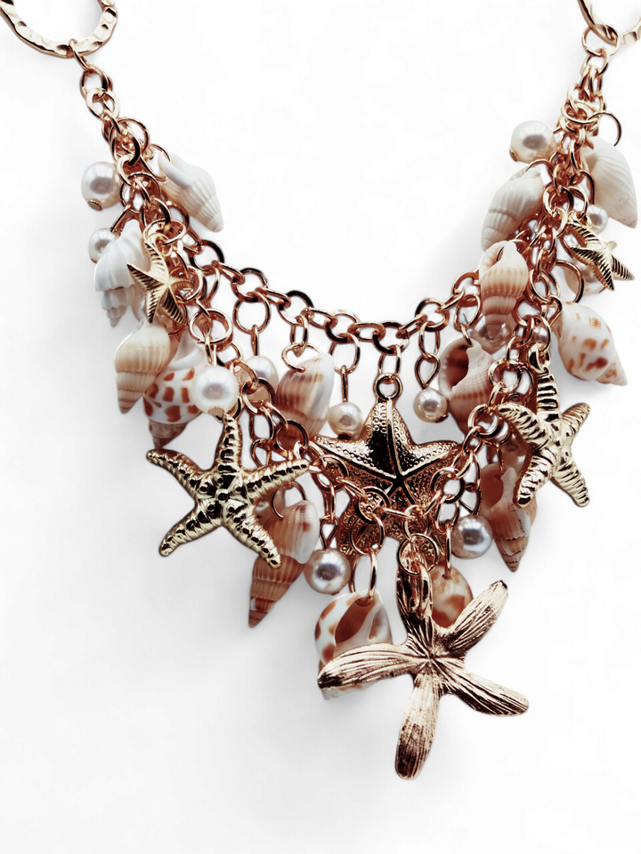 END OF COLLECTION - Star and shell necklace