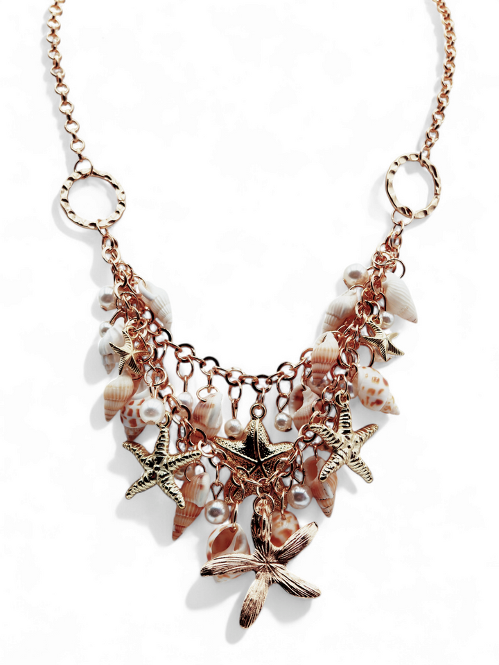 END OF COLLECTION - Star and shell necklace