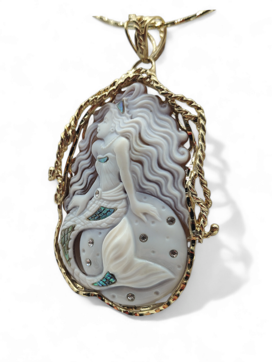 Collana Oceano Placcata Oro In Argento Sterling 925 - Foto 3