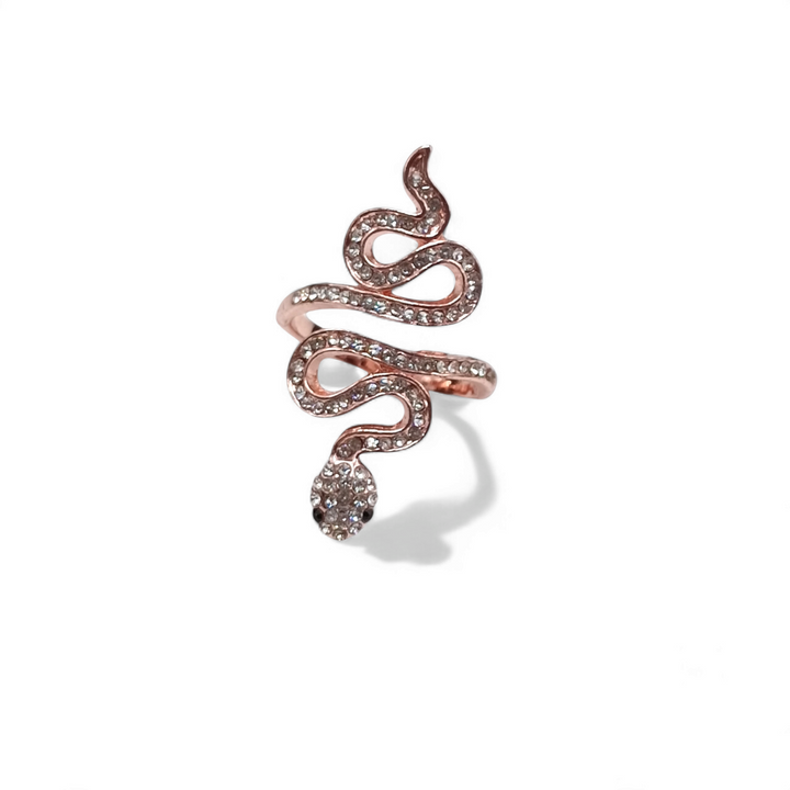 END OF COLLECTION - Zirconia Snake Ring