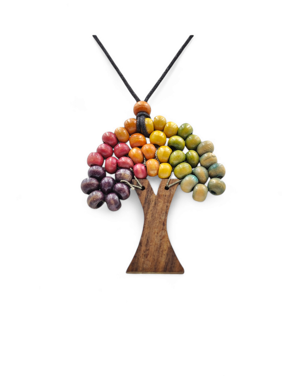 END OF COLLECTION - wooden tree of life necklace