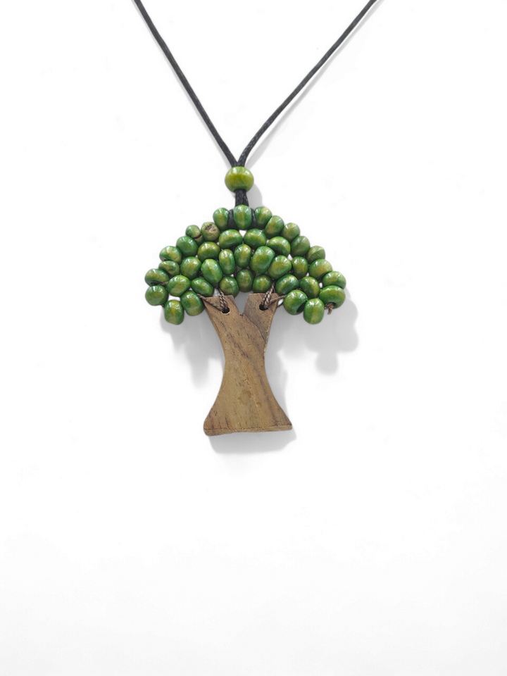 FINE COLLEZIONE  - collana albero della vita in legno