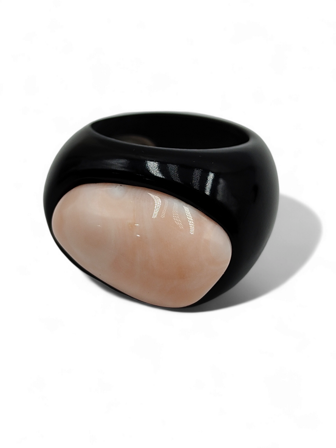 Ring with angel heart