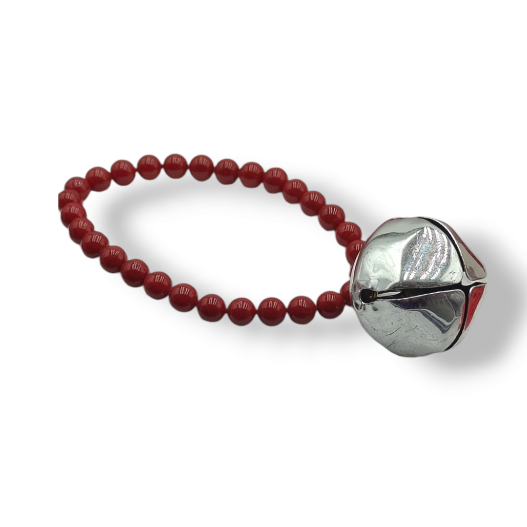 END OF COLLECTION - "Christmas bells" bracelet in Mallorca pearls