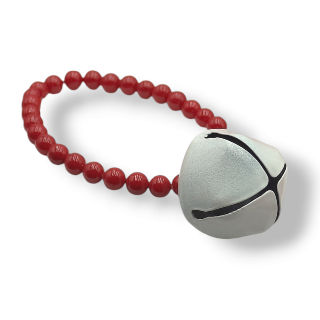 END OF COLLECTION - "Christmas bells" bracelet in Mallorca pearls