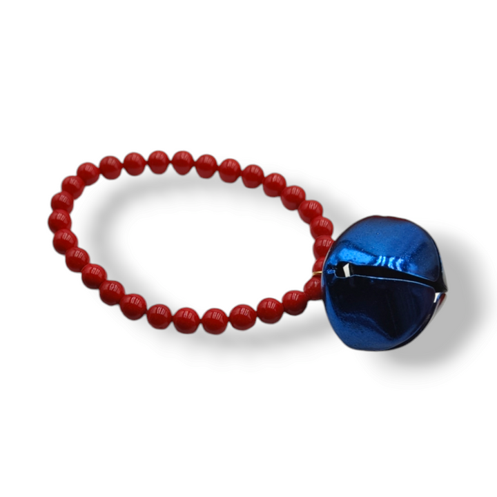 END OF COLLECTION - "Christmas bells" bracelet in Mallorca pearls