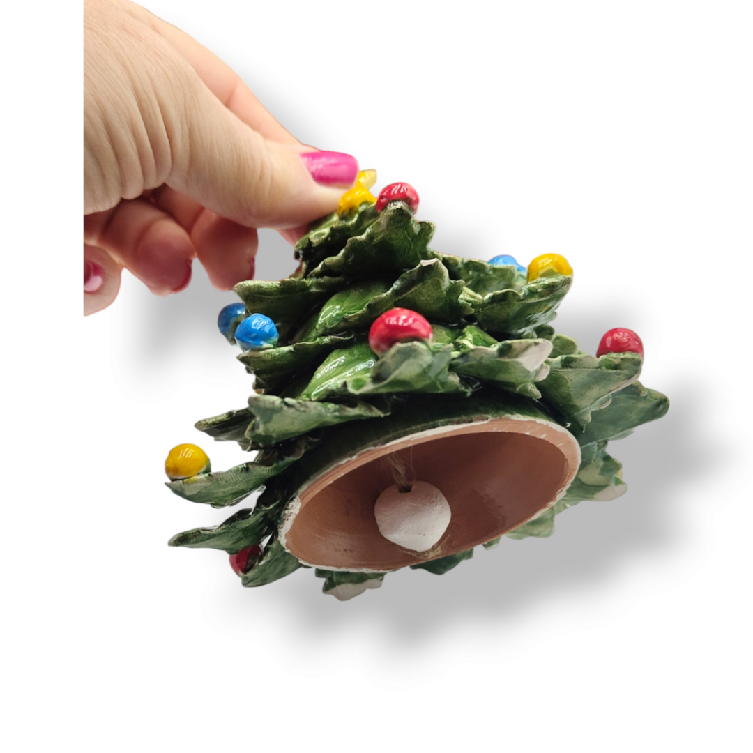 Table accessory "Christmas tree" in Vietri ceramic