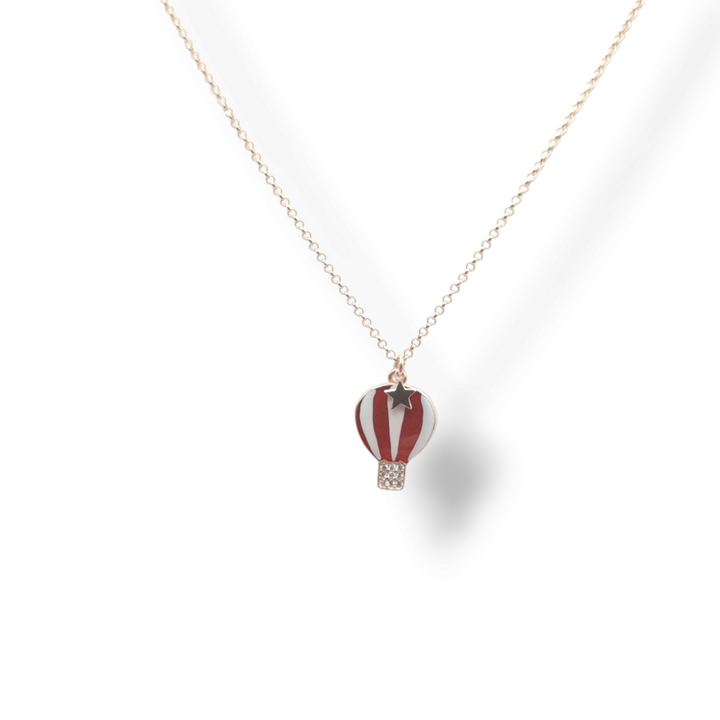 FINE COLLEZIONE - LINEA AMORE - COLLANA MONGOLFIERA
