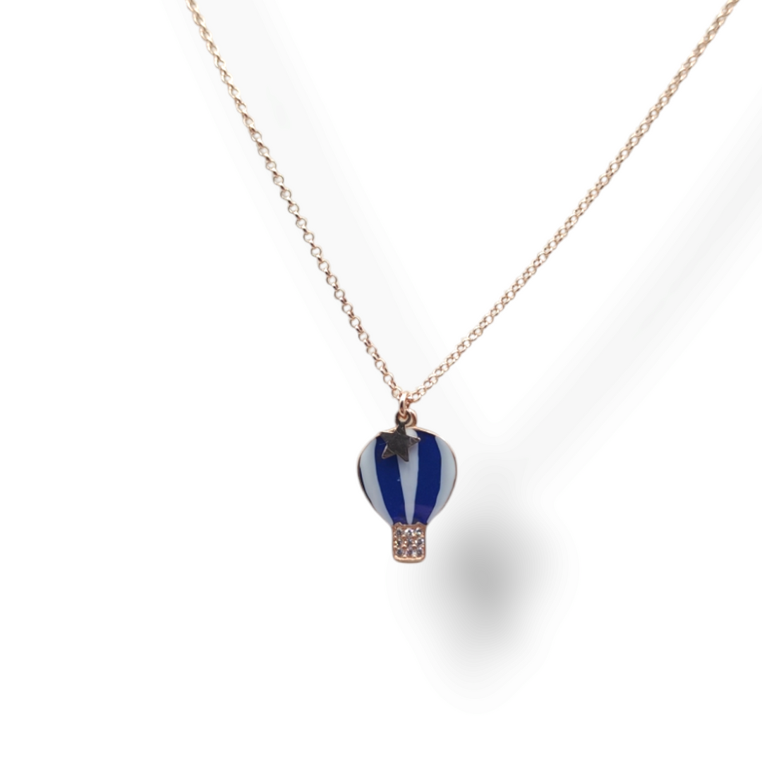 FINE COLLEZIONE - LINEA AMORE - COLLANA MONGOLFIERA