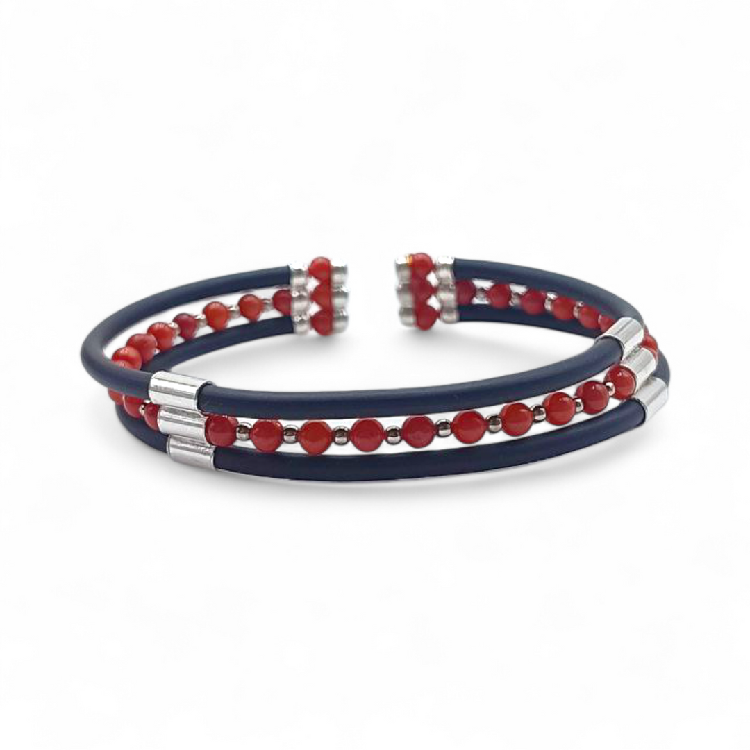 Light blue man bracelet