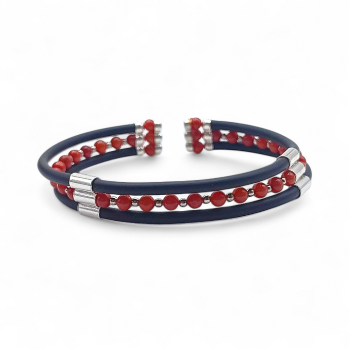 Light blue man bracelet