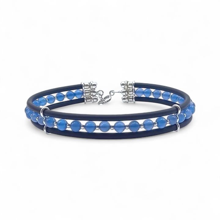 Light blue man bracelet