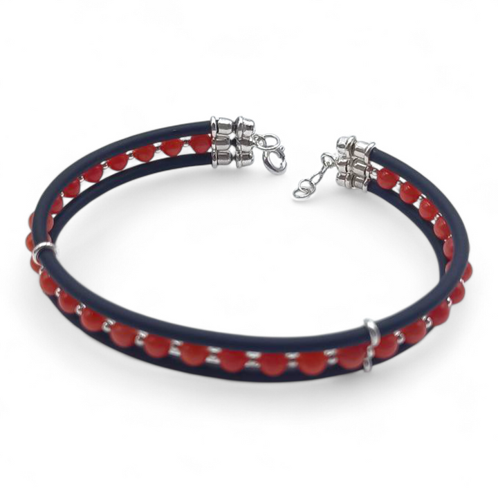 Light blue man bracelet