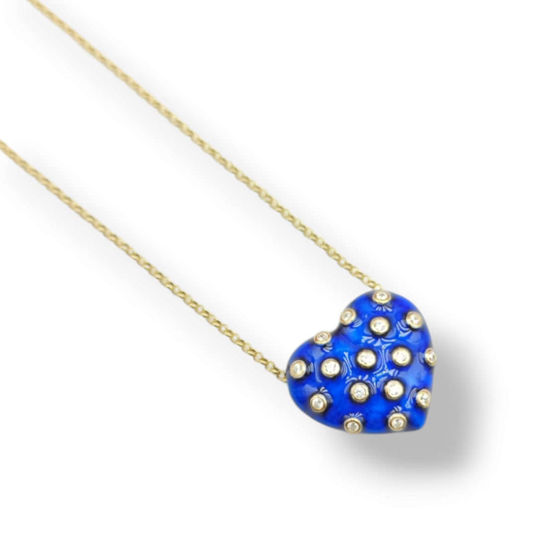 LOVE LINE - HEART NECKLACE