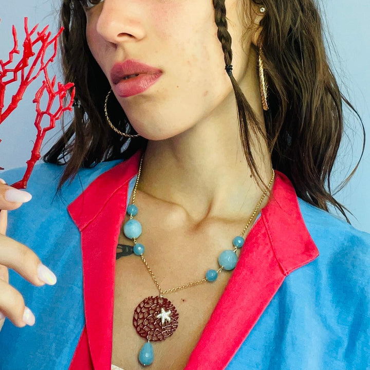 Collana rami in argento