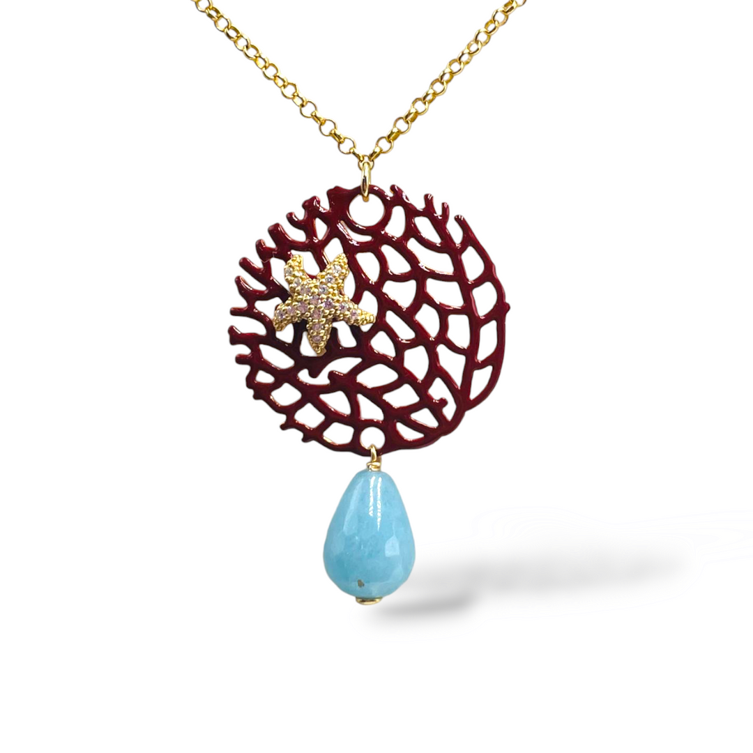 Collana rami in argento