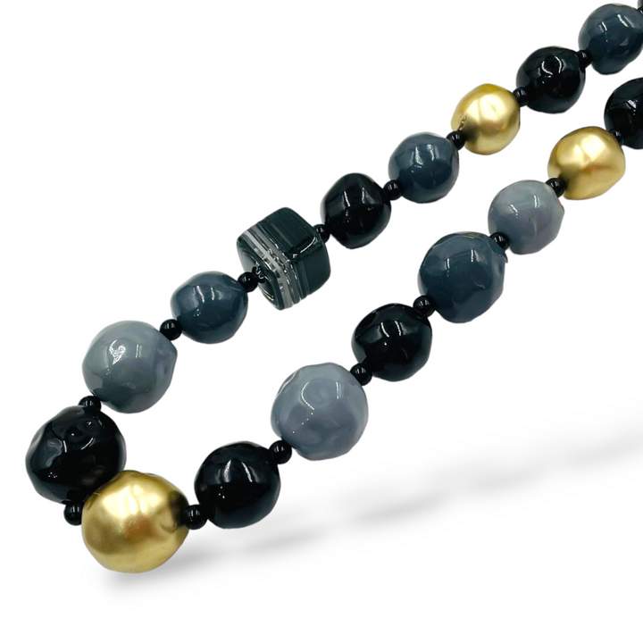 END OF COLLECTION - Resin sphere necklace