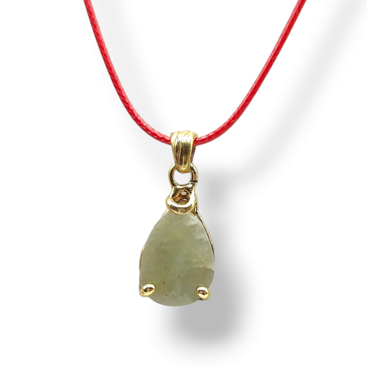 "Sapphire Root" Necklace Mounted on Silver