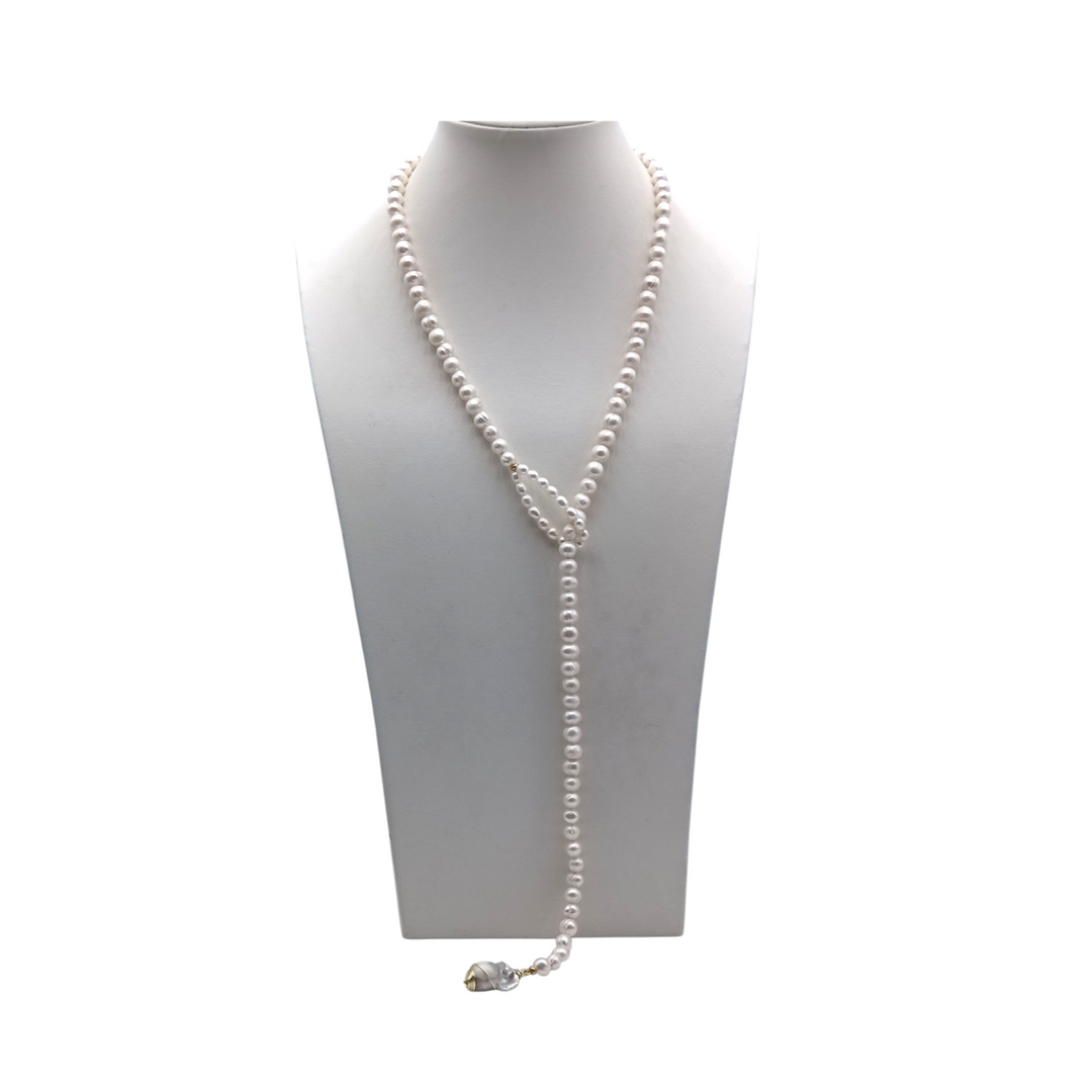 Collana su  perle barocche