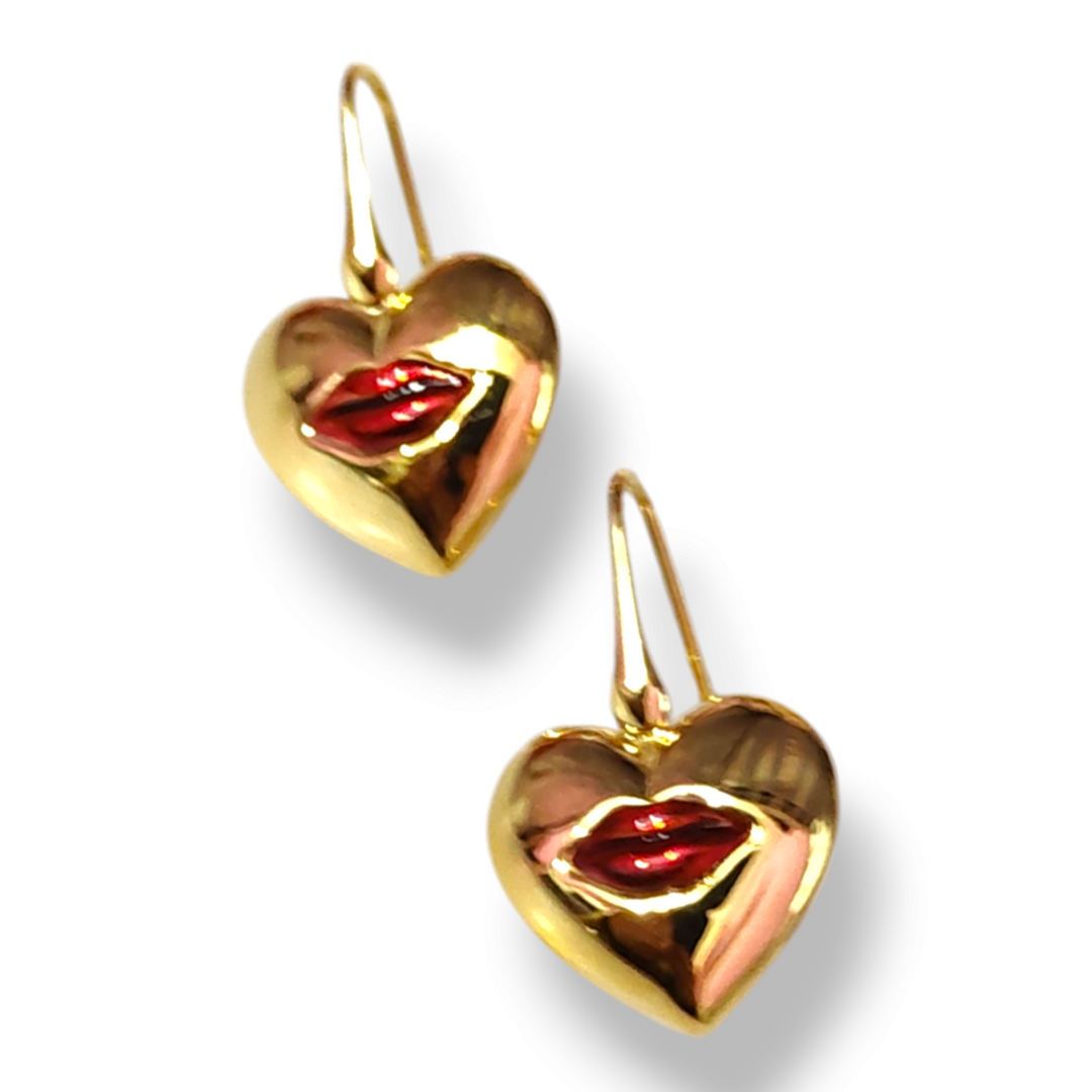 LOVE LINE - KISS EARRINGS