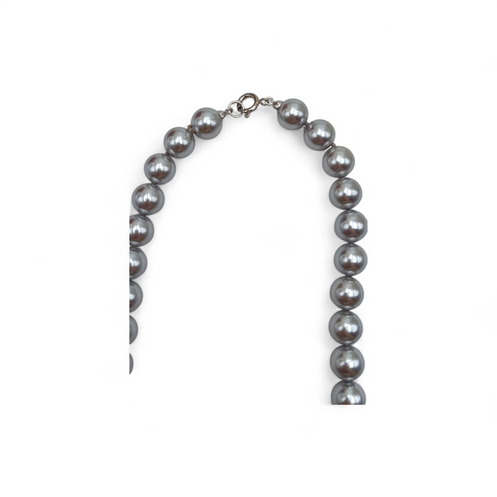 FINE COLLEZIONE - Collana in perle grigie