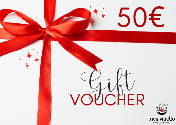GIFT CARD idea regalo Lucia Vitiello Gioielli di Napoli