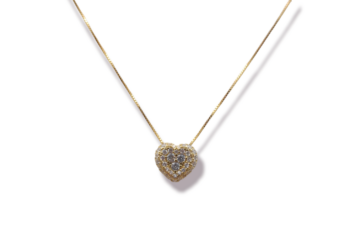 Wedding favors - heart necklace