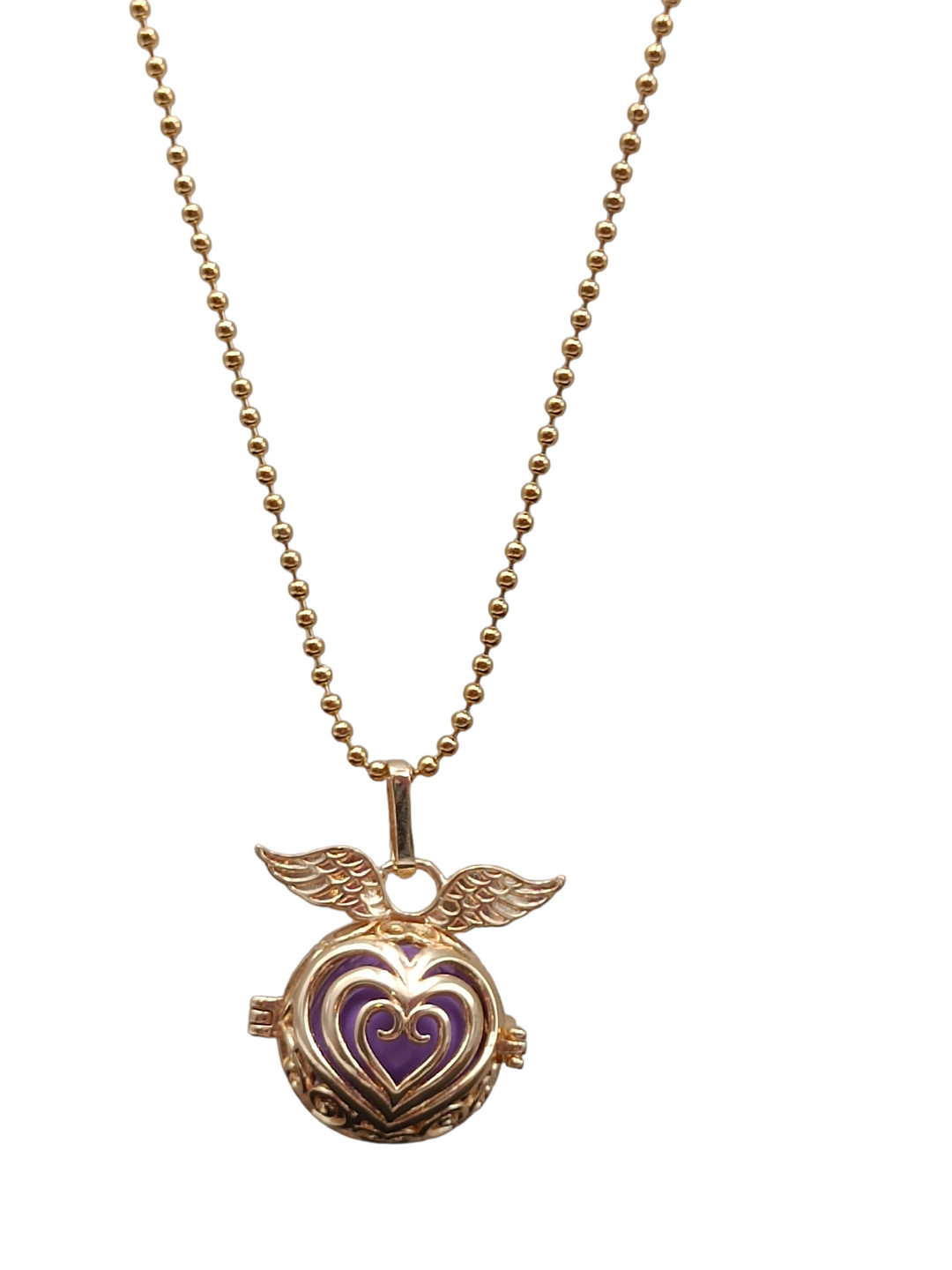 FINE COLLEZIONE - Collana "chiama Angeli" in acciaio